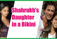 பிகினி உடையில் வைரலாக பரவி வருகின்ற ஷாருக்கானின் மகள் bikini shahrukh khan daughter