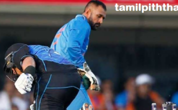 அதிர்ச்சியில் வெளியேறிய நியூசிலாந்து வீரர் வீடியோ!பேட்ஸ்மேனை அசர வைத்து ரன் அவுட் செய்த டோனி!