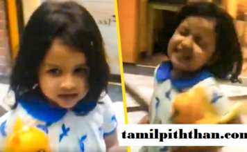 முடிஞ்சா புடிச்சு பாரு! சென்னை மால் ஒன்றில் ஓடிய ஜிவா தோனி! வைரலாகும் காட்சி!