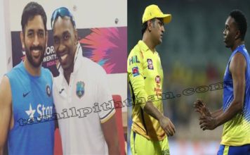 தோனிக்காக புதிய பாடல் எழுதும் பிராவோ, செம குஷியில் ரசிகர்கள்.