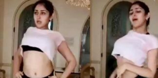 வீட்டில் நடிகைகள் போடும் ஆட்டம்: உடலை வளைத்து நெளித்து கவர்ச்சி நடனமாடிய சாயிசா வீடியோ வைராலோ வைரல். Sayesha Saigal